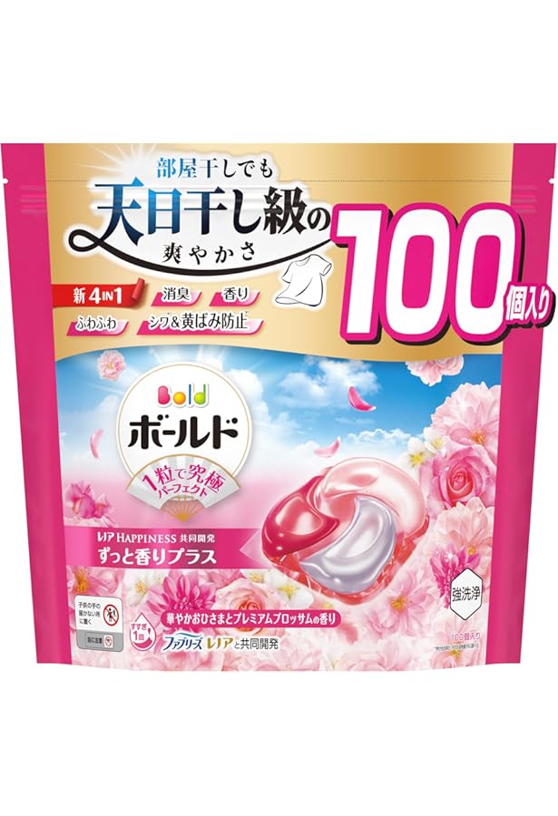 Amazon.co.jp: Procter & Gamble P&G ボールド ジェルボール 4D 華やか